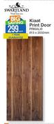 Swartland Kiaat Print Door 813 x 2032mm PRKIAL10-Each