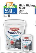 Plascon 20Ltr High Hiding Matt UHM1 White