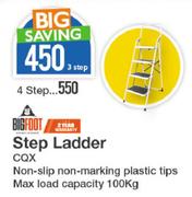 Big Foot 4 Step Ladder CWX 4 Step