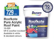 Duram 20Ltr Roofkote Pure Acrylic Roof Paint 