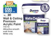 Duram 20Ltr Wall & Ceiling Premium Acrylic Paint 