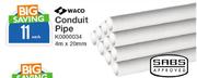 Waco Conduit Pipe K0000034 4mX20mm-Each