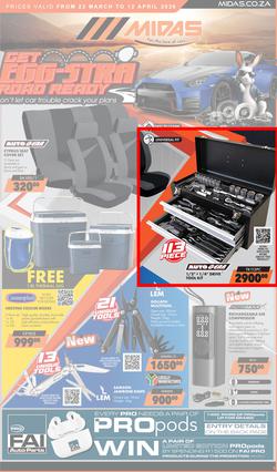 MIDAS : Get Egg-Stra Road Ready (23 March - 12 April 2026), page 1