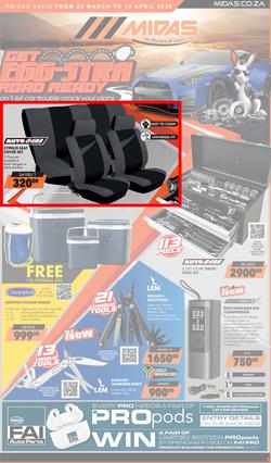 MIDAS : Get Egg-Stra Road Ready (23 March - 12 April 2026), page 1