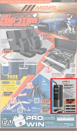 MIDAS : Get Egg-Stra Road Ready (23 March - 12 April 2026), page 1