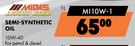 Midas Liquid Gold Semi-Synthetic Oil 10W-40 MI10W-1-1Ltr