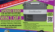 Snowmaster 36.5Ltr Plastic Mobile Fridge/Freezers-Each