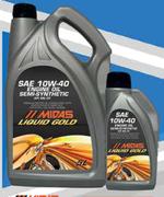 Midas Liquid Gold Semi-Synthetic Oil 10W-40 MI10W-1-1Ltr