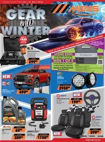 Midas : Gear Into Winter (04 May - 31 May 2026)