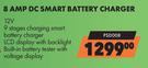 Pro User 8 Amp DC Smart Battery Charger 12V PSD008