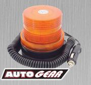 Autogear Magnetic Strobe Lights 12/24V Xenon 4 Flashes Per Second L-S4A
