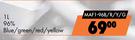 Midas Formula+ Anti-Freeze & Summer Coolants 96%MAF1-96B/R/Y/G-1Ltr