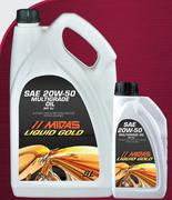 Midas Liquid Gold Multigrade Oil 20W-50  (For Petrol & Diesel) MI20W-5L