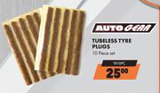 Autogear Tubeless Tyre Plugs 10 Piece Set TR10PC