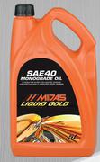 Midas Liquid Gold Monograde Oil SAE-40 MI40-5L