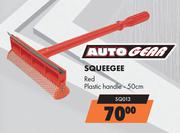 Auto Gear Squeegee Red SQ013