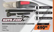 Auto Gear Rechargeable Vacuum Cleaner VC55