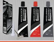 Midas Formula+ RTV Black Silicone MBS90-70ml Includes Tube Nozzle & Squeezer