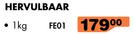 Brandblussers Hervulbaar FE01-1Kg