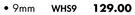 Auto Gear Aluminium Wheel Spacers WHS9-9mm Per Pair