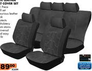 Faux Leather Seat Cover Set SC60M