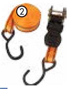 Tie Downs 25mm x 5m LH01M-680Kg