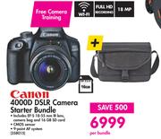 Canon 4000D DSLR Camera Starter Bundle