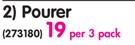 Pourer-Per 3 Pack