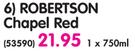 Robertson Chapel Red-750ml