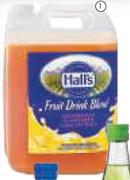 Hall's 5Ltr Fruit Concentrate(All Variants)-Each