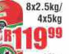Ace Maize Meal-8x2.5kg/4x5kg Each
