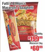 Fatti's & Moni's Macroni/ Speghetti-20x500g
