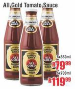 All Gold Tomato Sauce-6x350ml