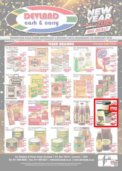 Devland Cash And Carry (02 Jan - 20 Feb 2019), page 1