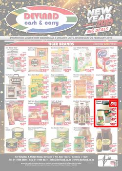 Devland Cash And Carry (02 Jan - 20 Feb 2019), page 1