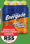 Energade Sports Drink-6 x 500ml