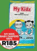 My Kids Baby Diapers-100's Pack