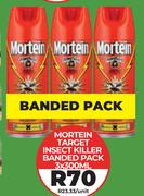 Mortien Target Insect Killer Banded Pack-3 x 300ml
