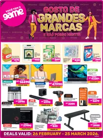 Game Mozambique : I Like Big Brands And I Cannot Lie (26 February - 25 March 2026)