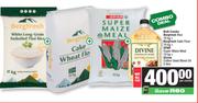 Bergfresh Rice 10Kg+Cake Flour 10Kg+Super Maize Meal 10Kg+DivineCotton Seed Blend Oil 5L-For All