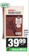 Spar Brown Sugar-2Kg