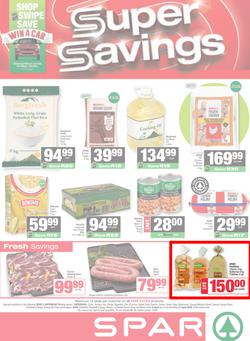 SPAR & SUPERSPAR Mthatha : Super Savings (08 April - 21 April 2026), page 1