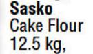 Sasko Cake Flour-12.5Kg