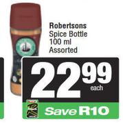 Robertsons Spice Bottle Assorted-110ml Each