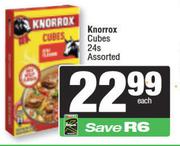 Knorrox Cubes Assorted-24s Each