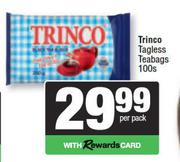 Trinco Tagless Teabags-100s Per Pack