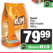 Nestle Klim Milk Powder-500g Each
