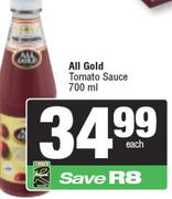 All Gold Tomato Sauce-700ml