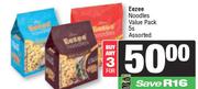 Eezee Noodles Value Pack Assorted-For Any 3 x 5s Pack