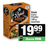 Rajah Curry Powder Assorted-100g